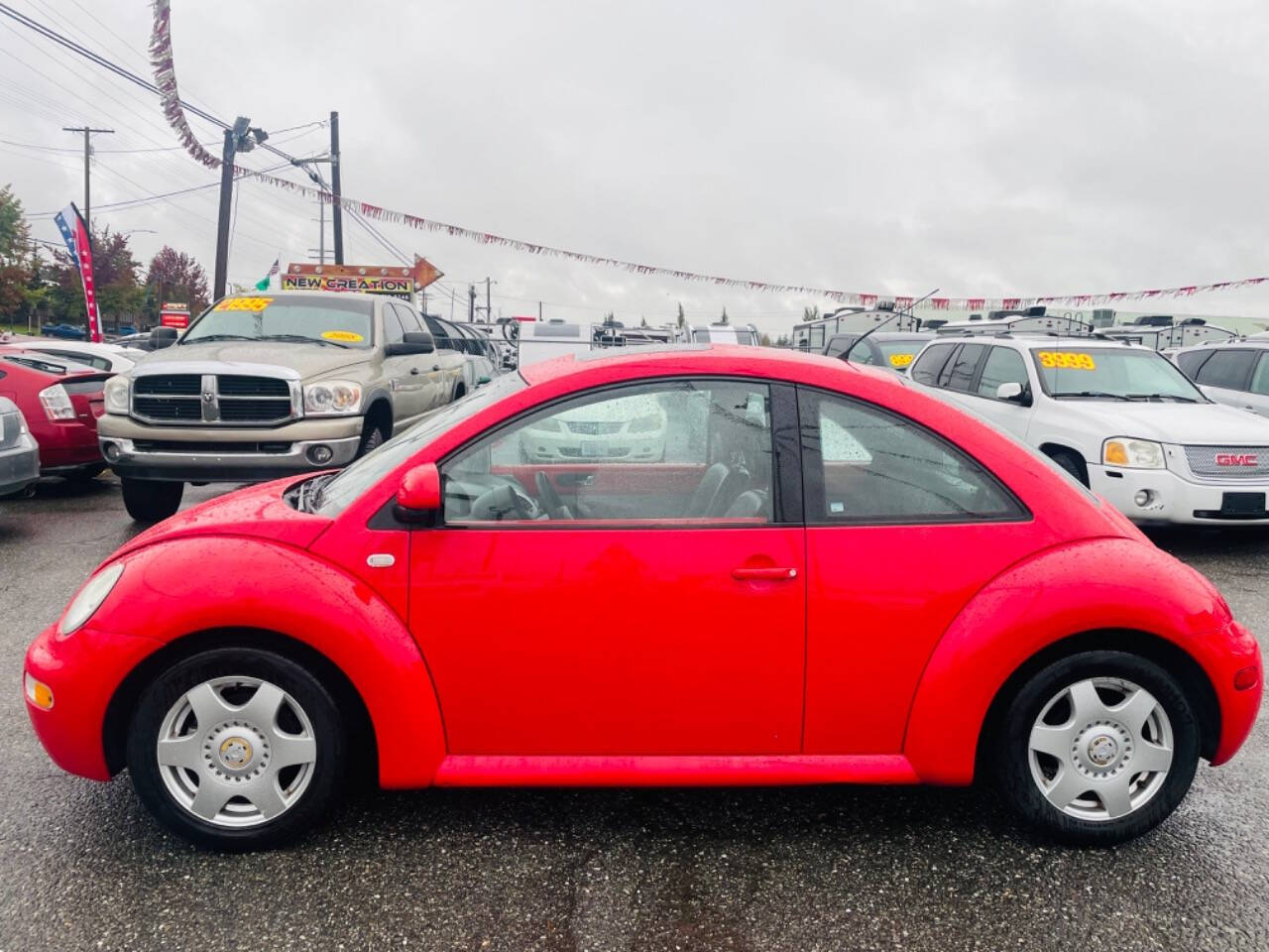 2000 Volkswagen New Beetle for sale at New Creation Auto Sales in Everett, WA