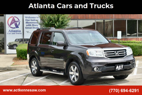 2013 Honda Pilot for sale at Atlanta Cars and Trucks in Kennesaw GA