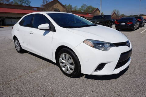2015 Toyota Corolla for sale at AutoQ Cars & Trucks in Mauldin SC