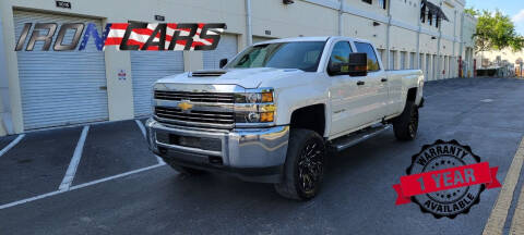 2018 Chevrolet Silverado 3500HD for sale at IRON CARS in Hollywood FL