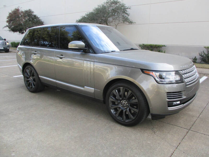 2017 Land Rover Range Rover for sale at Reynolds Auto Group in Plano TX