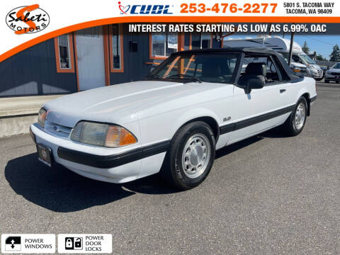 1989 Ford Mustang for sale at Sabeti Motors in Tacoma WA