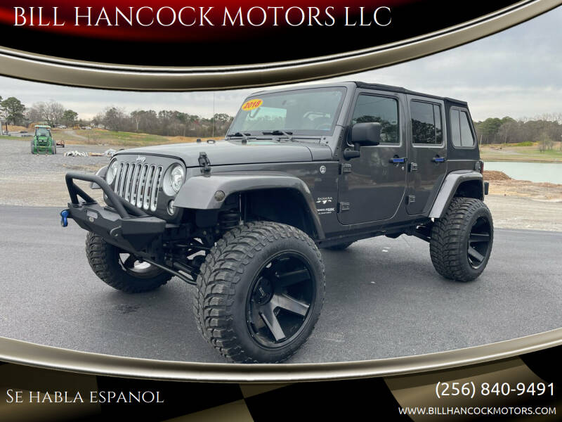 2018 Jeep Wrangler JK Unlimited for sale at BILL HANCOCK MOTORS LLC in Albertville AL