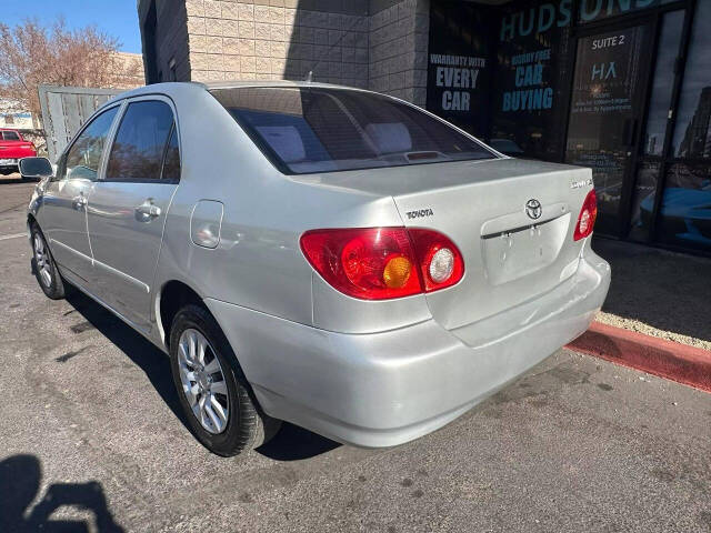 2003 Toyota Corolla for sale at HUDSONS AUTOS in Gilbert, AZ