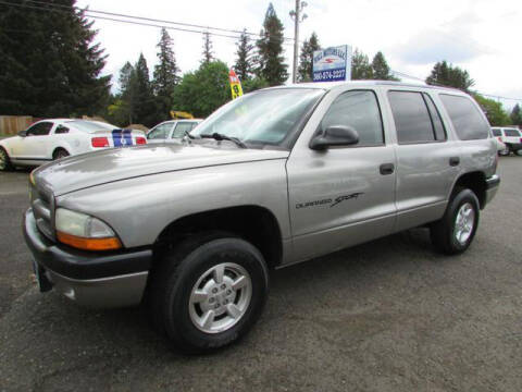 2001 Dodge Durango for sale at Hall Motors LLC in Vancouver WA