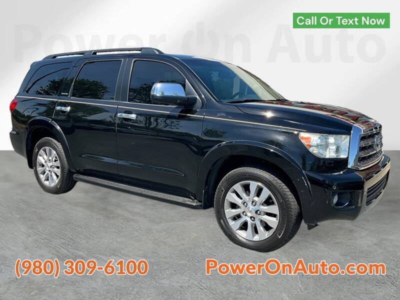 2011 Toyota Sequoia for sale at Power On Auto LLC in Monroe NC
