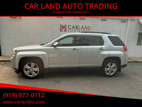 2014 GMC Terrain for sale at CAR LAND  AUTO TRADING in Raleigh NC