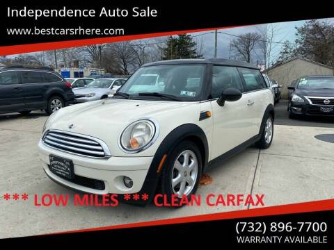 2009 MINI Cooper Clubman for sale at Independence Auto Sale in Bordentown NJ
