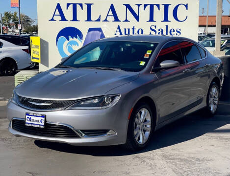 2016 Chrysler 200 for sale at Atlantic Auto Sale in Sacramento CA