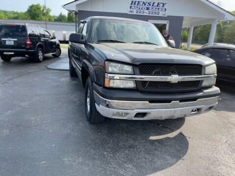 2004 Chevrolet Silverado 1500 for sale at Willie Hensley in Frankfort KY