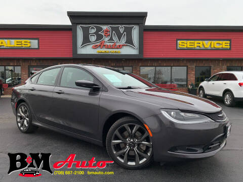 2016 Chrysler 200 for sale at B & M Auto Sales Inc. in Oak Forest IL