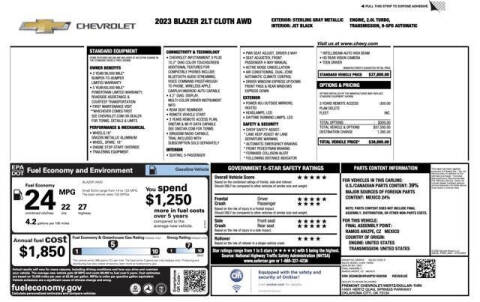 2023 Chevrolet Blazer LT