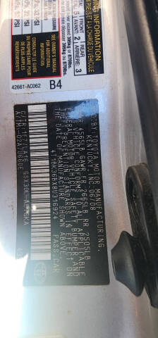 2008 Toyota Avalon XLS