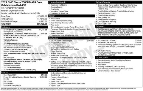 2024 GMC Sierra 2500HD