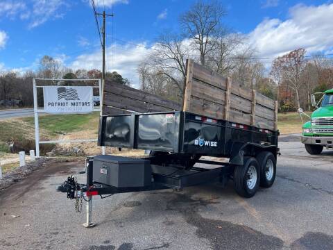 2022 Bwise Dump Trailer for sale at Patriot Motors in Lincolnton NC