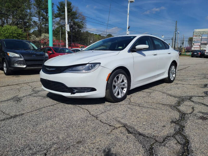 2015 Chrysler 200 for sale at King of Auto in Stone Mountain GA