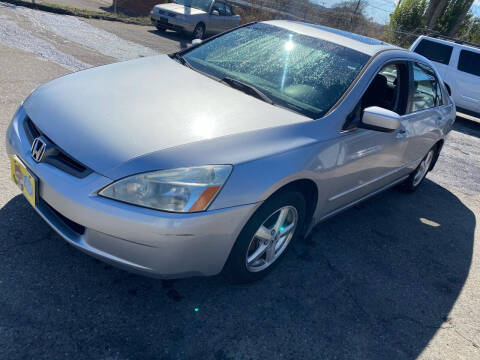 2003 Honda Accord for sale at Community Auto Sales in Gastonia NC