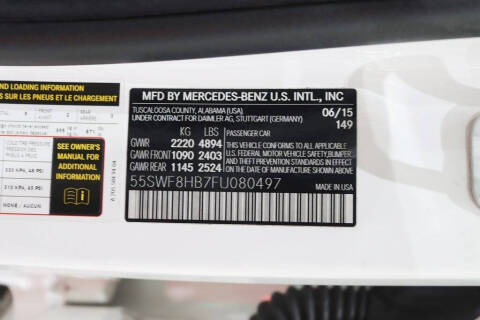 2015 Mercedes-Benz C-Class C 63 S AMG