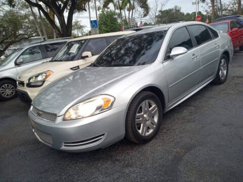 2012 Chevrolet Impala for sale at Blue Lagoon Auto Sales in Plantation FL