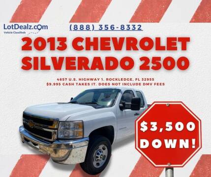 2013 Chevrolet Silverado 2500HD for sale at Lot Dealz in Rockledge FL