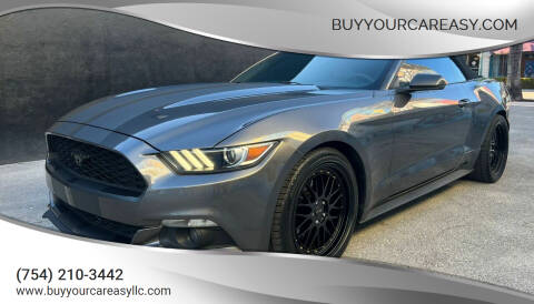 2017 Ford Mustang for sale at BuyYourCarEasy.com in Hollywood FL