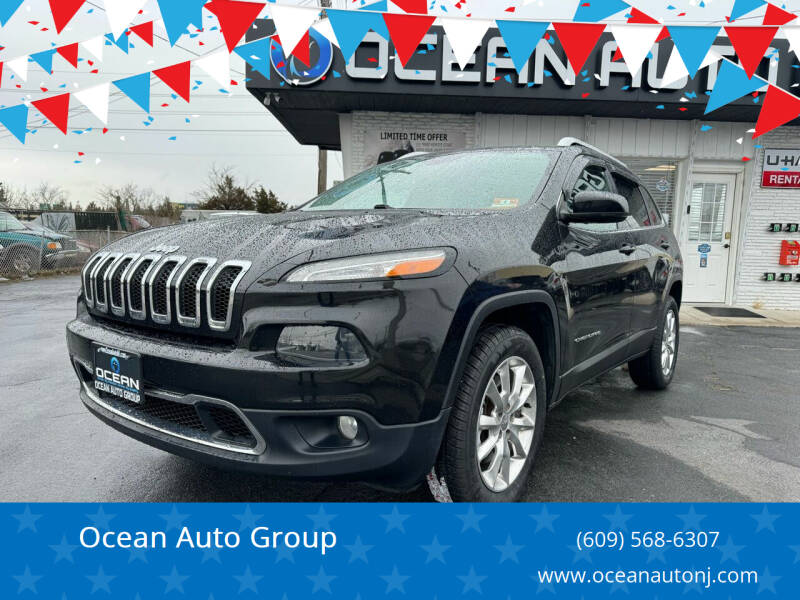 2014 Jeep Cherokee for sale at Ocean Auto Group in Pleasantville NJ