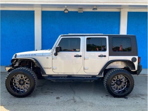 2008 Jeep Wrangler Unlimited for sale at Khodas Cars in Gilroy CA