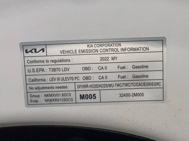 2022 Kia K5