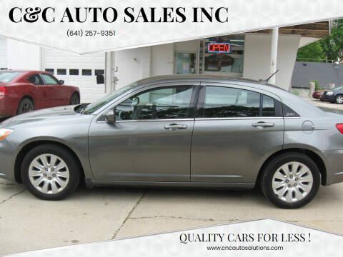 2012 Chrysler 200 for sale at C&C AUTO SALES INC in Charles City IA