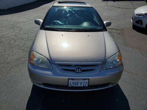 2002 Honda Civic for sale at Regal Autos Inc in West Sacramento CA
