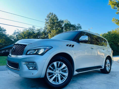 2017 Infiniti QX80 for sale at Cobb Luxury Cars in Marietta GA