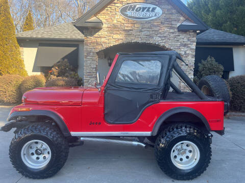 1978 Jeep CJ-5 for sale at Hoyle Auto Sales in Taylorsville NC