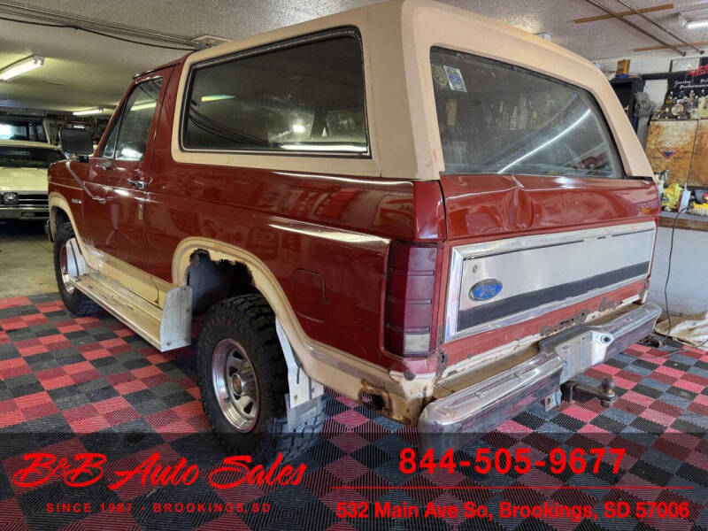 1986 Ford Bronco Eddie Bauer
