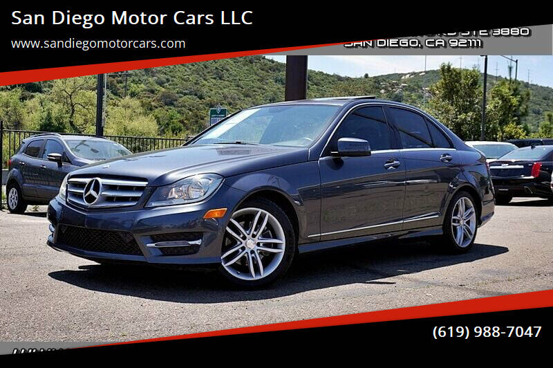 2013 Mercedes-Benz C-Class for sale at San Diego Motor Cars LLC in Spring Valley CA