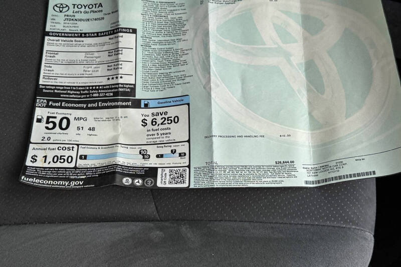 2014 Toyota Prius Three