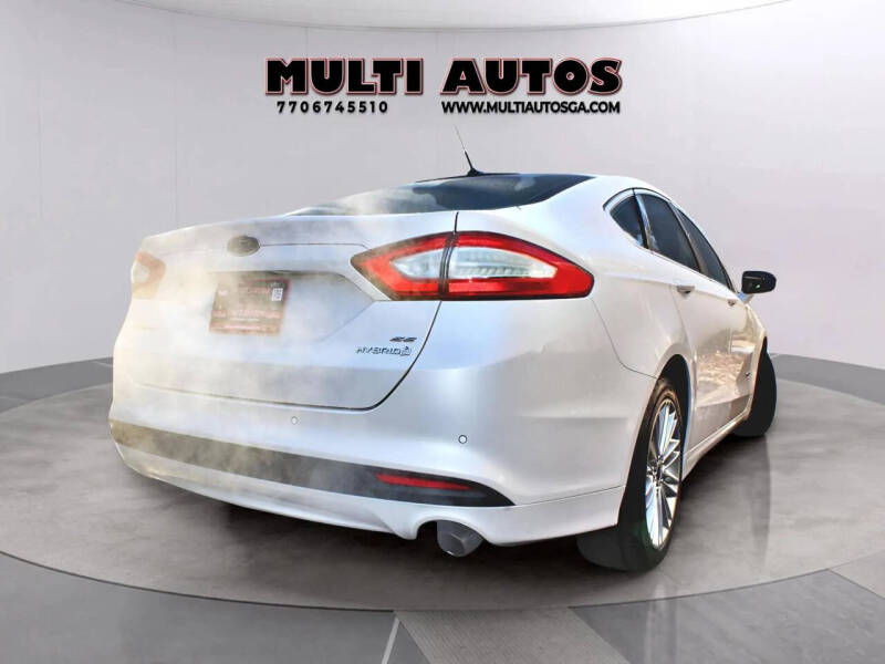 2014 Ford Fusion Hybrid SE