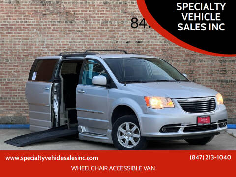 2012 Chrysler Town and Country for sale at SPECIALTY VEHICLE SALES INC in Skokie IL