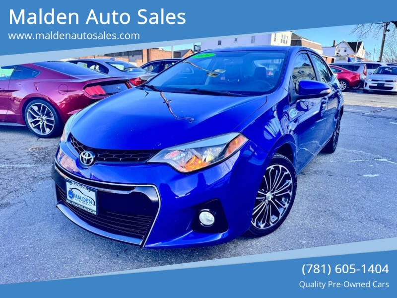 2014 Toyota Corolla for sale at Malden Auto Sales in Malden MA