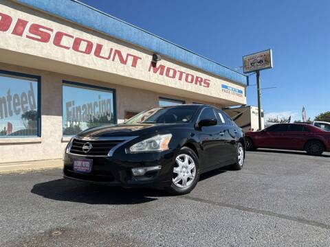 2015 Nissan Altima for sale at Discount Motors in Pueblo CO