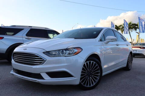 2017 Ford Fusion for sale at OCEAN AUTO SALES in Miami FL