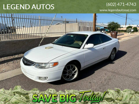 2000 Toyota Camry Solara for sale at LEGEND AUTOS in Peoria AZ