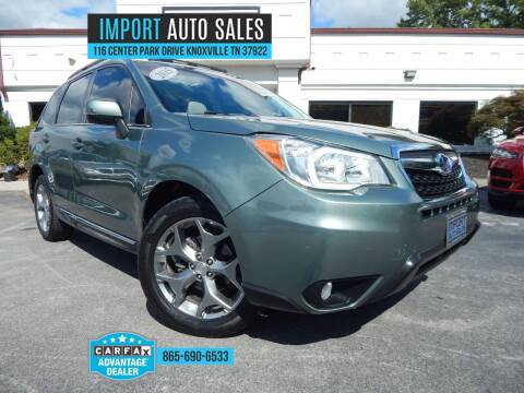 2015 Subaru Forester for sale at IMPORT AUTO SALES in Knoxville TN