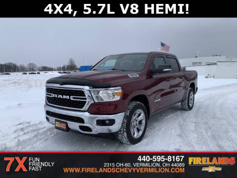 2022 RAM 1500 for sale at Firelands Chevrolet of Vermillion in Vermilion OH