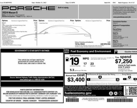 2024 Porsche Macan S