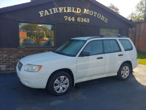 2008 Subaru Forester for sale at Fairfield Motors in Fort Wayne IN