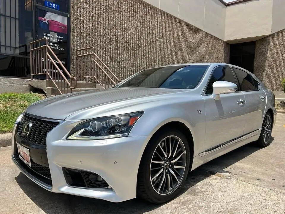 Silver 2013 Lexus LS 460 Base 4dr Sedan 1