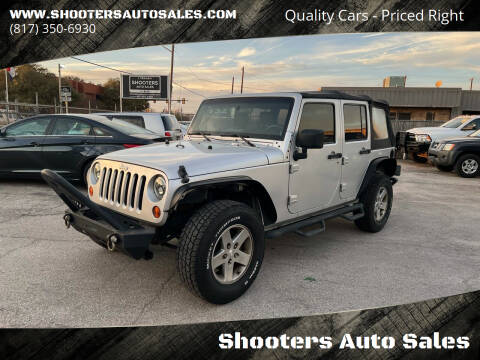 2008 Jeep Wrangler Unlimited for sale at Shooters Auto Sales in Fort Worth TX