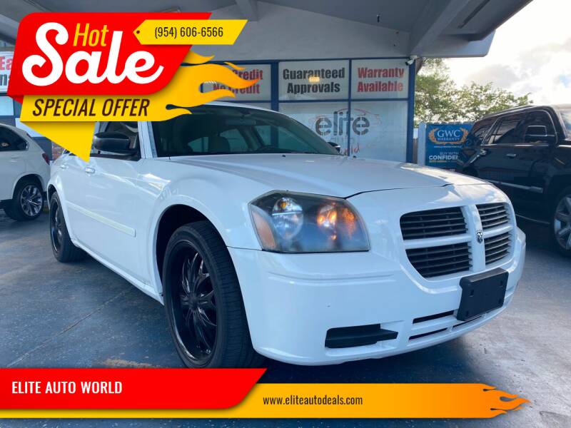 2006 Dodge Magnum for sale at ELITE AUTO WORLD in Fort Lauderdale FL