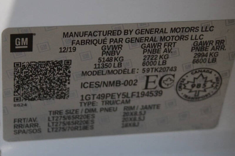 2020 GMC Sierra 2500HD