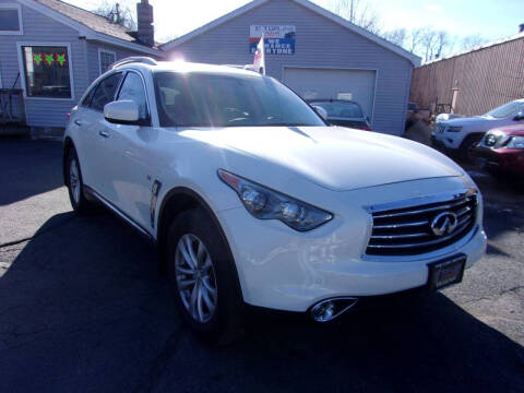 2015 Infiniti QX70 for sale at Top Line Import in Haverhill MA